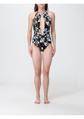 PUCCI Swimsuit Woman color Green