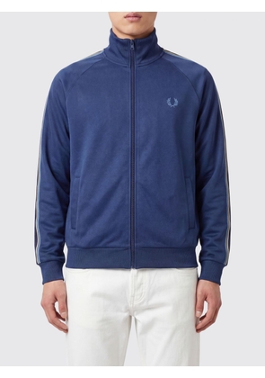 FRED PERRY Sweatshirt Men color Blue