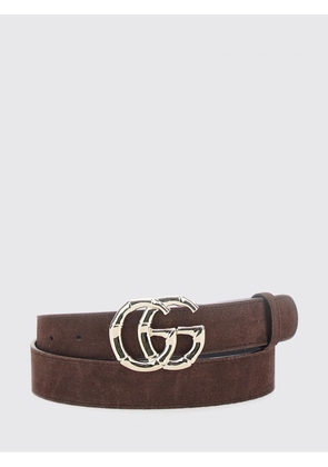 GUCCI Belt Woman color Brown