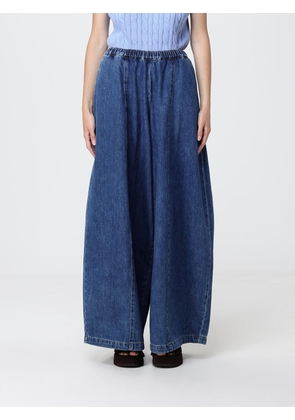 MEIMEIJ Pants Woman color Blue