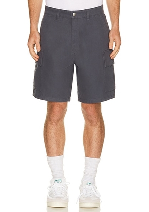 Barbour Wetheral Cargo Short in Washed Navy - Blue. Size XL/1X (also in S, M, L).