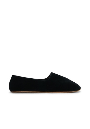 The Row Ponti Slipper in Midnight - Navy. Size 44 (also in 41, 42, 43, 45).