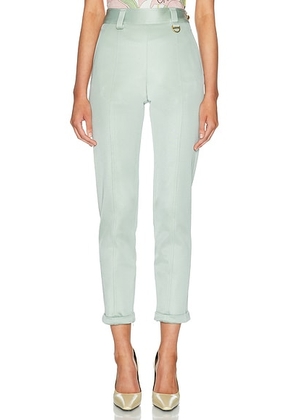 Chloe Cigarette Pant in Misty Blue - Sage. Size 38 (also in ).
