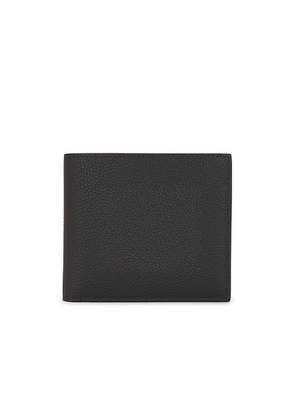 Thom Browne Billfold Soft Pebble Grain Leather in Dark Grey - Grey. Size all.