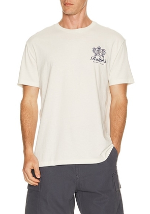 Polo Ralph Lauren Beach Club Print T-Shirt in Deckwash White - White. Size XL/1X (also in S, M, L, XXL/2X).