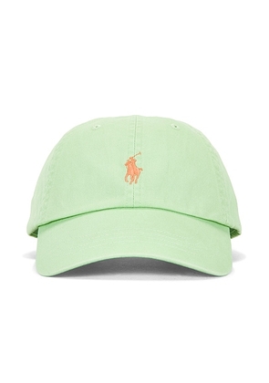 Polo Ralph Lauren Chino Sport Cap in Cruise Lime - Green. Size all.