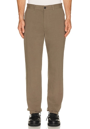 Theory Standard Pant in Good Linen in Morel - Brown. Size 34 (also in 30, 32).