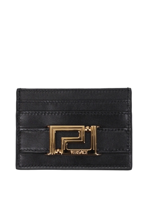 Versace Black Leather Cardholder