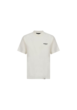 Represent White Cotton T-Shirt - L