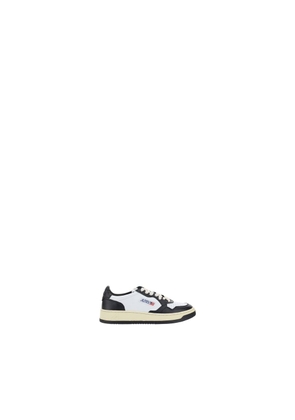 Autry White Calf Leather Bos Taurus Athletic Sneakers - EU41/US8