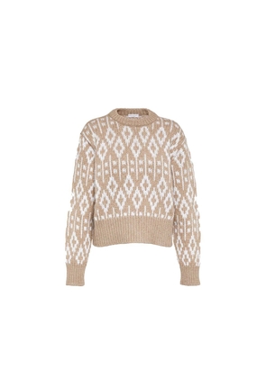 Brunello Cucinelli Brown Cashmere Sweater - L