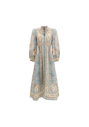 Zimmermann Multicolor Linen Casual Dress - 2