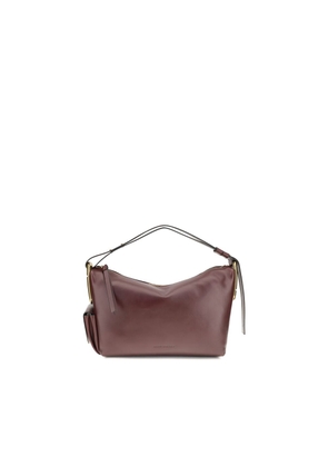 Marc Jacobs Bordeaux Calf Leather Bos Taurus Shoulder Bag