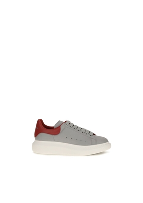 Alexander McQueen Gray Calf Leather Bos Taurus Platform Sneakers - EU39/US6