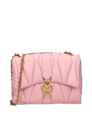 Versace Pink Leather Shoulder Bag