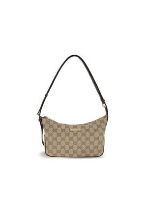 Gucci Beige Polyester Shoulder Bag