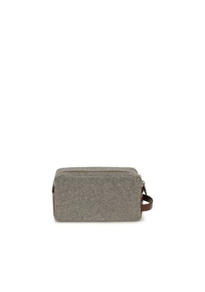 Brunello Cucinelli Gray Wool Oves Aries Other Accessories