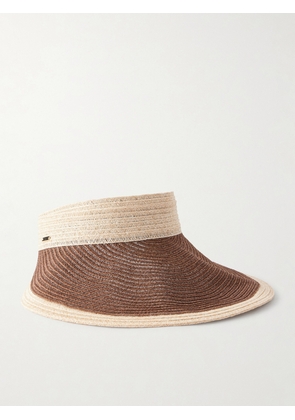 Eugenia Kim - Trixie Hemp Knitted Visor - Brown - One size