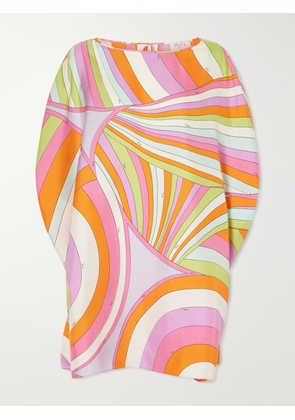 PUCCI - Printed Silk-twill Kaftan - Multi - One size