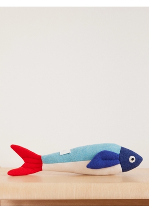 The Elder Statesman - Fish Patchwork-cashmere Plushie - Multi - One size