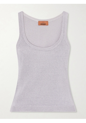 Missoni - Metallic Knitted Tank - Silver - IT36,IT38,IT40,IT42,IT44,IT46,IT48