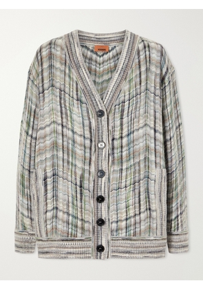 Missoni - Striped Crochet-knit Wool-blend Cardigan - Multi - IT36,IT38,IT40,IT42,IT44,IT46,IT48