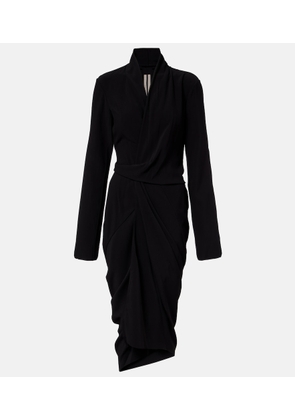 Rick Owens Draped wrap dress