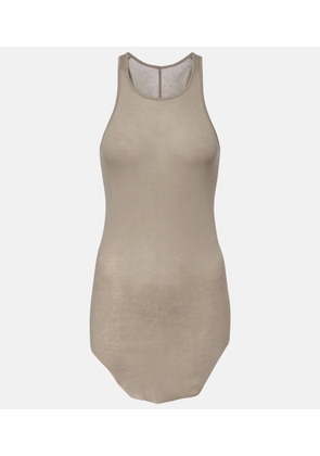 Rick Owens Cotton jersey tank top