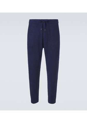 Brunello Cucinelli Ribbed-knit cashmere sweatpants