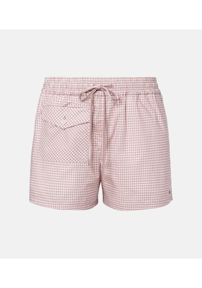 Valentino Gingham cotton shorts