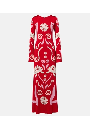 Cala de la Cruz Amay printed maxi dress
