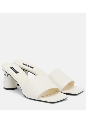 Givenchy Tape leather mules
