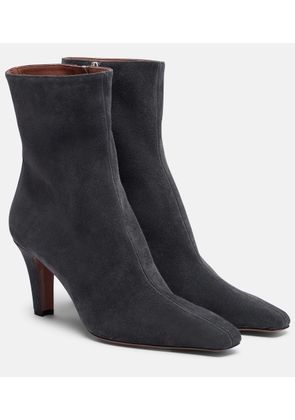 Paris Texas Belle suede ankle boots