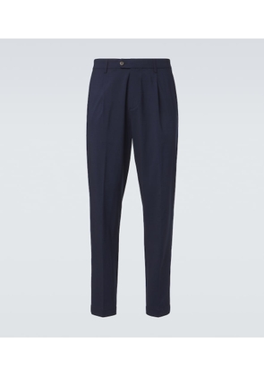 Eleventy Wool-blend straight pants