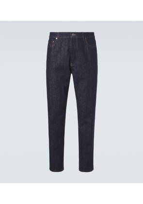 Brunello Cucinelli Mid-rise slim jeans