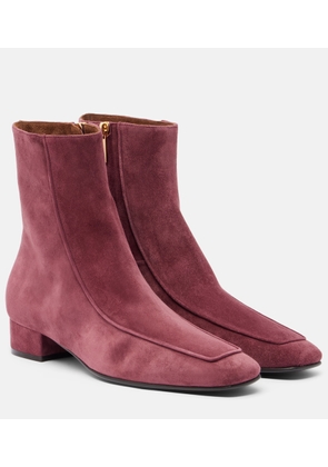 Herbert Levine Shadow Ban suede ankle boots