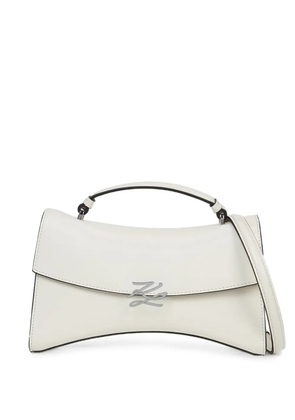 Karl Lagerfeld K/Autograph Twist top handle bag - White
