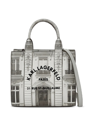 Karl Lagerfeld Exclusive Maison de Karl mini tote bag - Grey