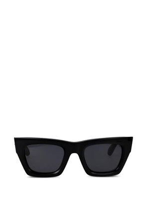 Ferragamo Eyewear SF2105S logo-lettering sunglasses - Black