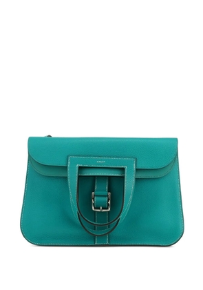 Hermès Pre-Owned 2017 Halzan shoulder bag - Blue