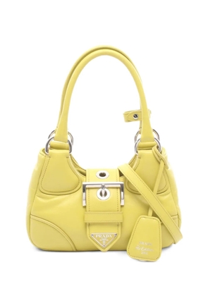 Prada Pre-Owned 2010s Moon buckle handbag - Yellow