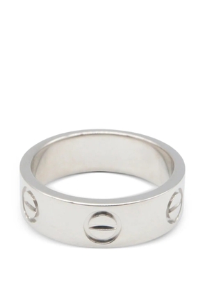 Cartier 2010s Love screw-motif ring - Silver