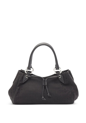 Bvlgari Pre-Owned 2000s Logomania shoulder handbag - Black