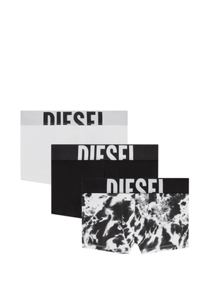Diesel logo-waistband boxer briefs (pack of three) - White
