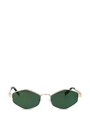 Karl Lagerfeld geometric-frame sunglasses - Gold