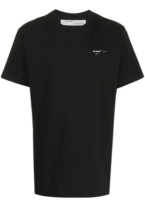 Off-White logo print T-shirt - Black