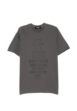 Yohji Yamamoto Invitation T-shirt - Grey