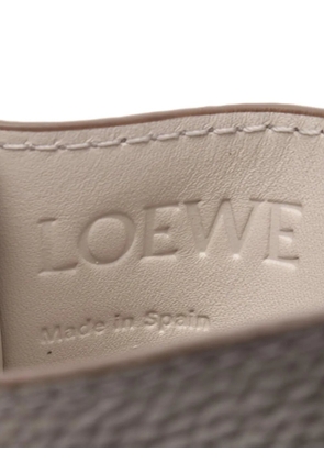Loewe Pre-Owned 20s Anagram leather card holder - Neutrals