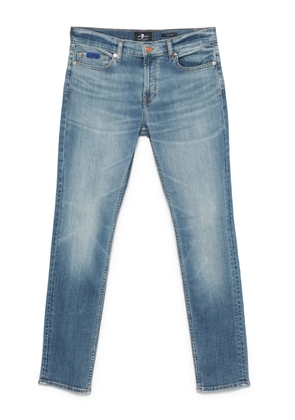 7 For All Mankind logo-patch jeans - Blue