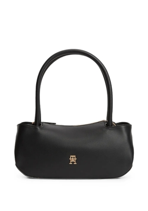 Tommy Hilfiger logo-plaque shoulder bag - Black